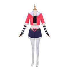 Helluva Boss 3(2025) Velvette Tenue Rouge et Noire Cosplay Costume