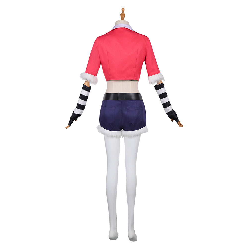 Helluva Boss 3(2025) Velvette Tenue Rouge et Noire Cosplay Costume