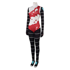 Helluva Boss Fizzarolli Combinaison Rouge Cosplay Costume