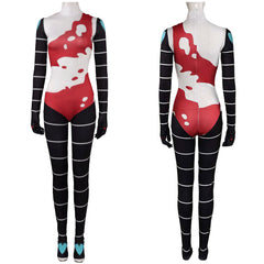Helluva Boss Fizzarolli Combinaison Rouge Cosplay Costume