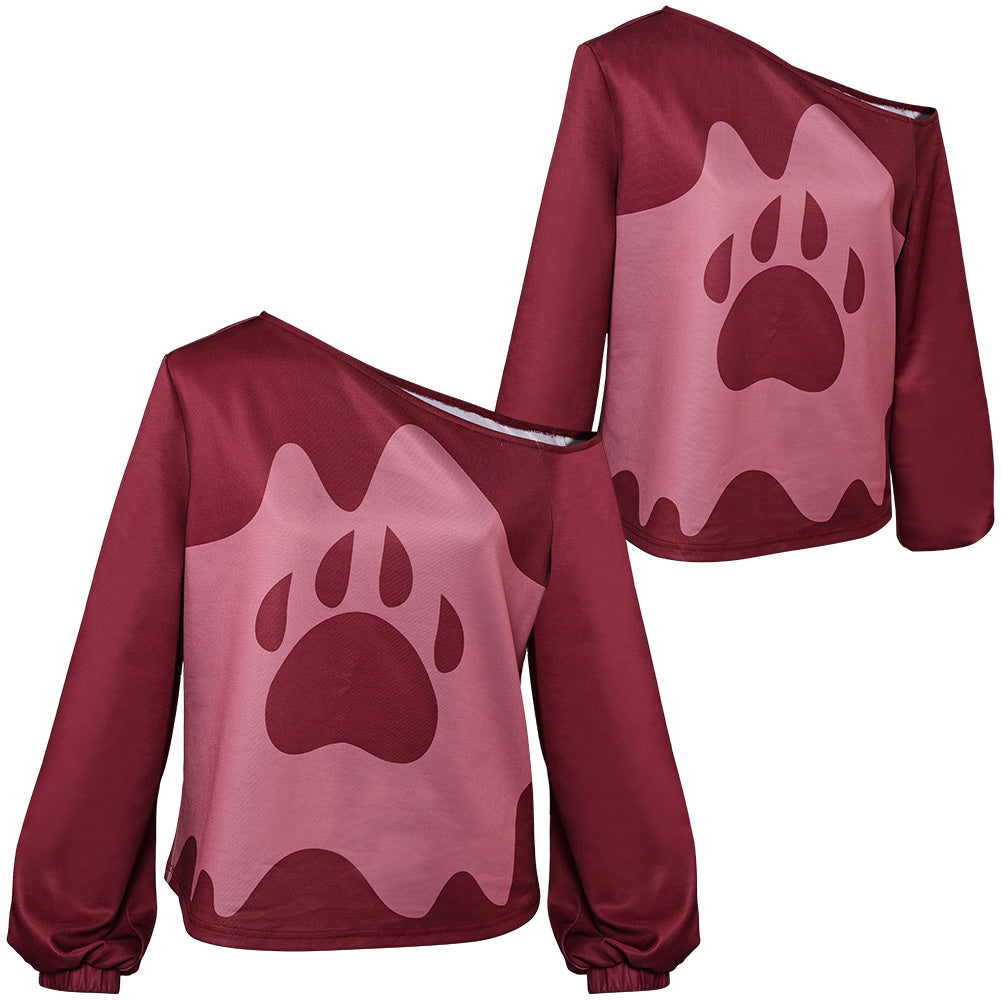 Helluva Boss Stolas Pyjama Haut Cosplay Costume