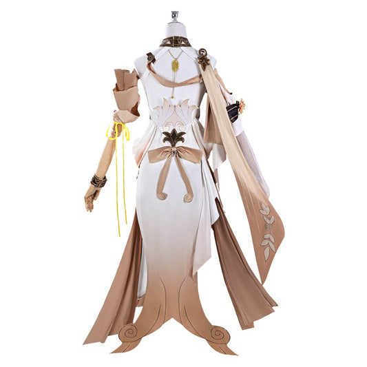 Honkai: Star Rail Aglaea Robe Blanche Cosplay Costume