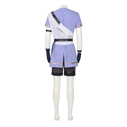 Honkai: Star Rail Phainon Adolescent Tenue Noire et Violette Cosplay Costume