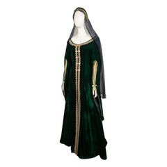 House of The Dragon Alicent Hightower Tenue Verte Cosplay Costume