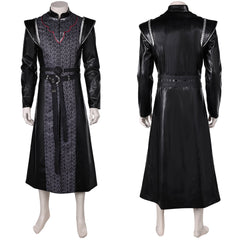House of The Dragon Daemon Targaryen Tenue Noire Cosplay Costume