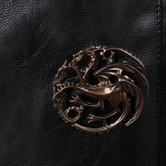 House of The Dragon Prince Aemond Targaryen Cape+Masque pour Les Yeux Cosplay Costume