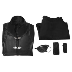 House of The Dragon Prince Aemond Targaryen Tenue Noire Cosplay Costume