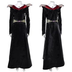House of The Dragon Rhaenys Targaryen Robe Noire Cosplay Costume