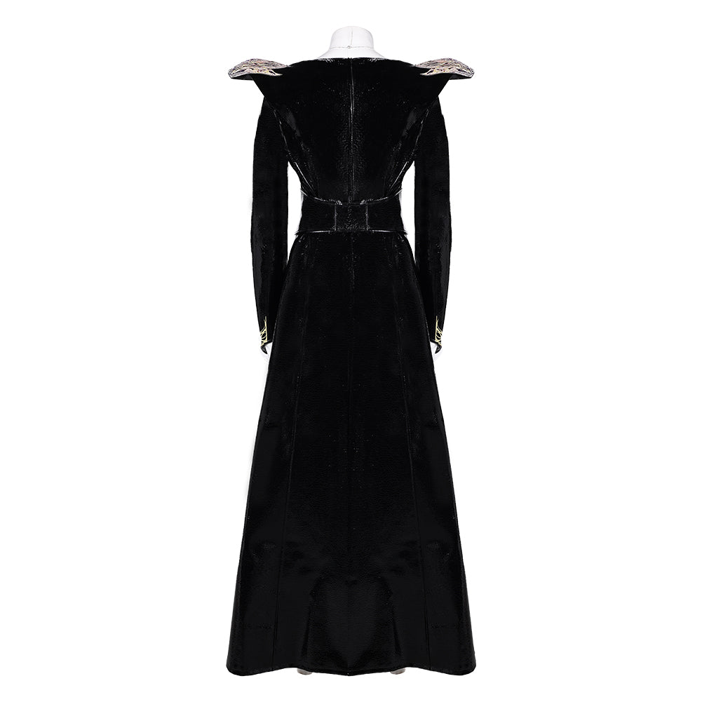 House of The Dragon Rhaenys Targaryen Robe Noire Cosplay Costume