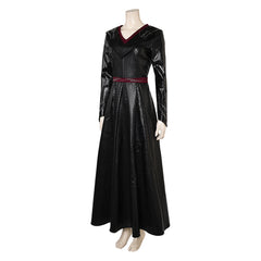 House of The Dragon Rhaenys Targaryen Tenue Noire Sans Cape Cosplay Costume