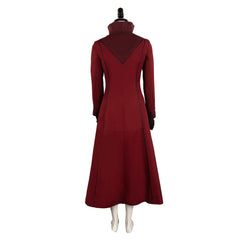 House of The Dragon Saison 2 Rhaenyra Targaryen Robe Rouge Vintage Cosplay Costume Médiéval