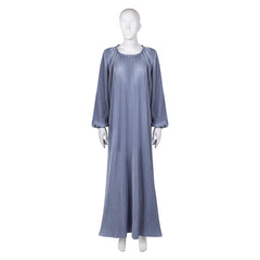 House of The Dragon Saison 2 Rhaenys Targaryen Robe Gris Médiévale Cosplay Costume Vintage