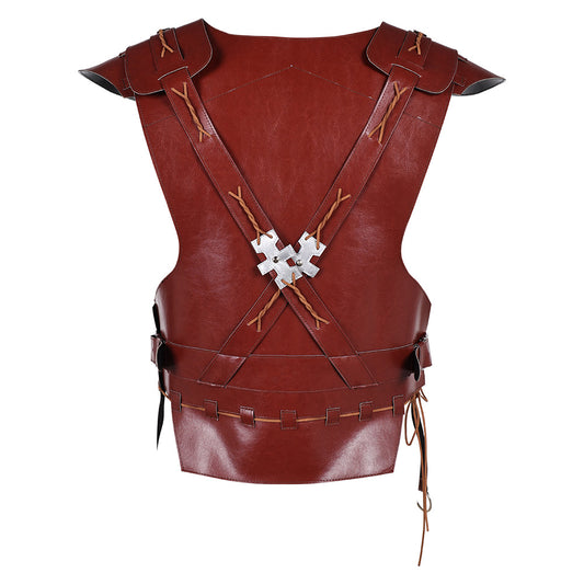 How to Train Your Dragon(2025) Hiccup Gilet Marron Cosplay Costume