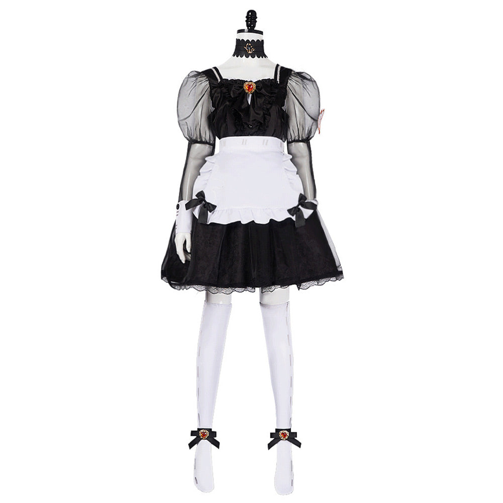 Identity V Priestess Crimson Robe Noire Cosplay Costume