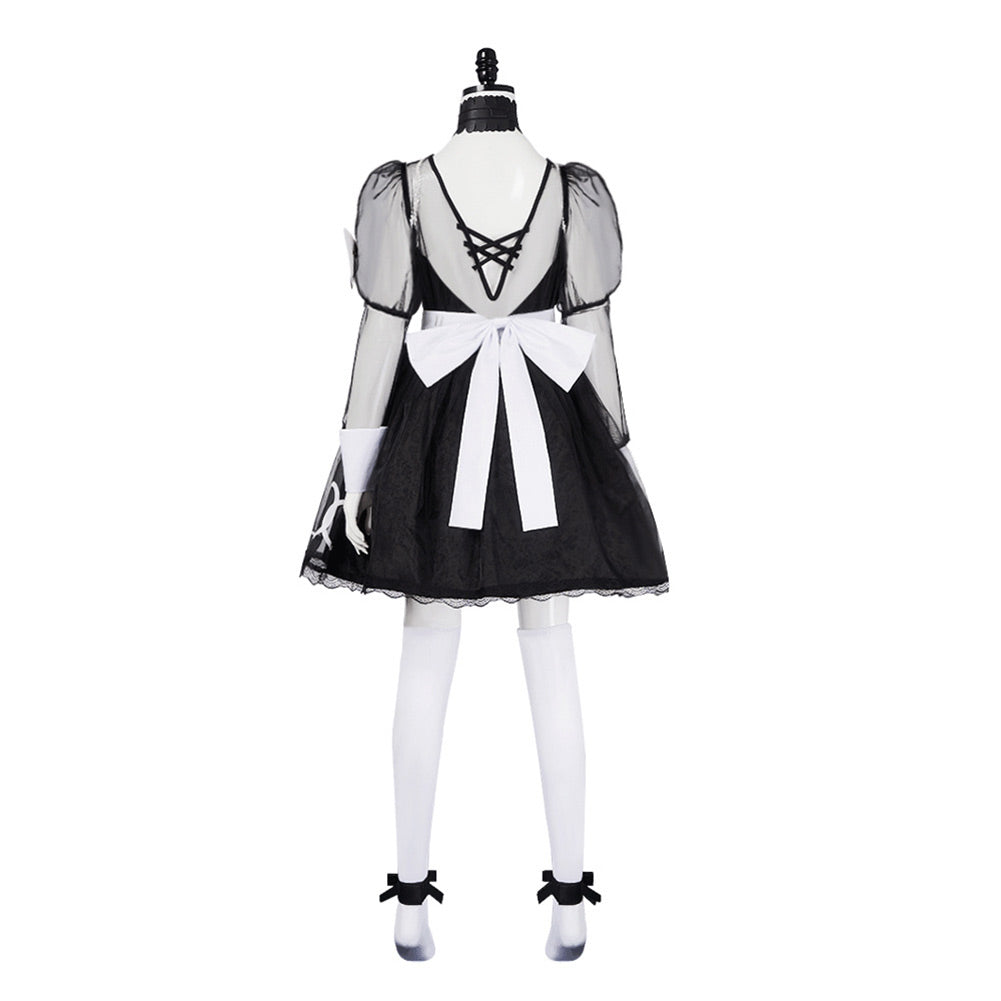 Identity V Priestess Crimson Robe Noire Cosplay Costume