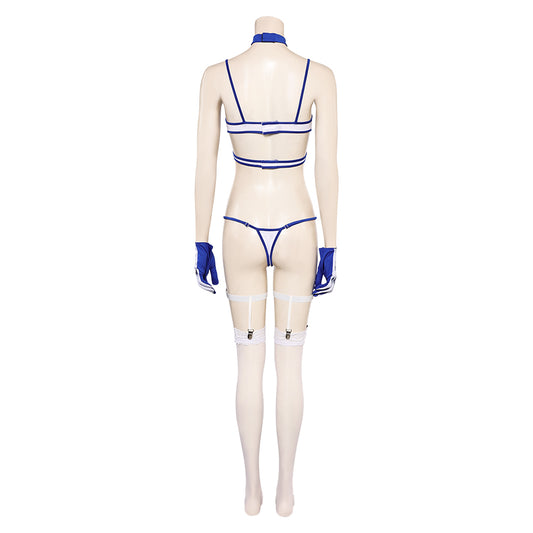 Invisible Woman Susan Storm Maillot de Bain Bikini Cosplay Costume