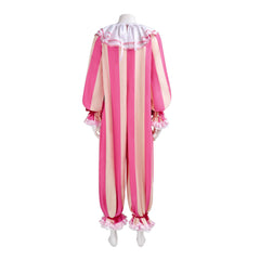 IT: Bienvenue à Derry Saison 1 Pennywise Combinaison Rose Cosplay Costume