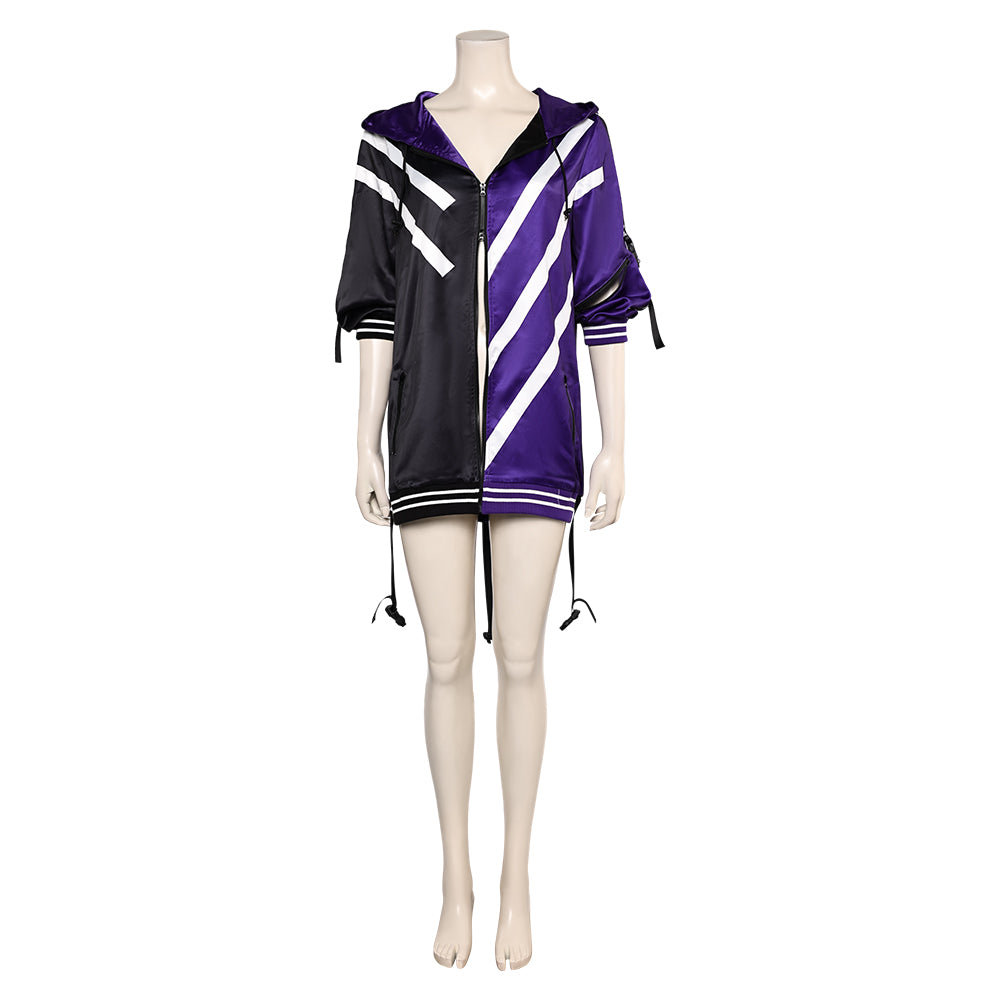 Jeu Tekken 8 Reina Veste à Capuche Cosplay Costume
