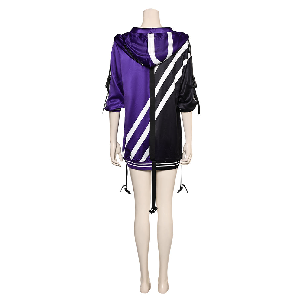 Jeu Tekken 8 Reina Veste à Capuche Cosplay Costume