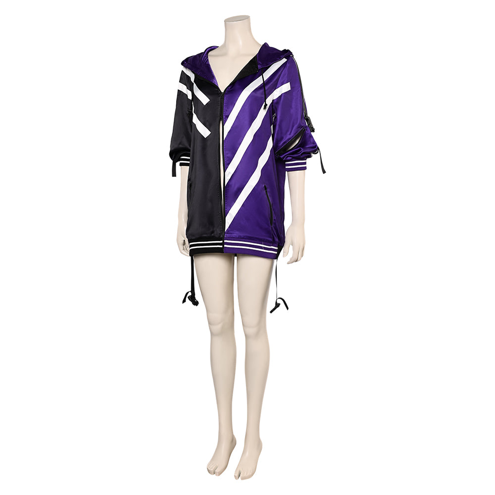 Jeu Tekken 8 Reina Veste à Capuche Cosplay Costume