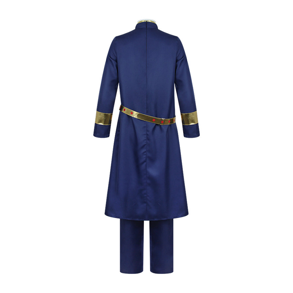 JJBA  Enrico Pucci Tenue Bleu Marine Cosplay Costume