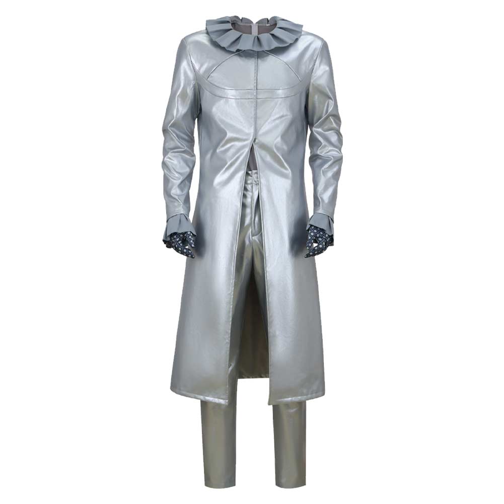 JJBA Funny Valentine Tenue Argentée Cosplay Costume