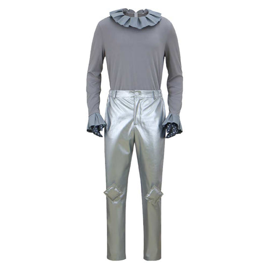 JJBA Funny Valentine Tenue Argentée Cosplay Costume