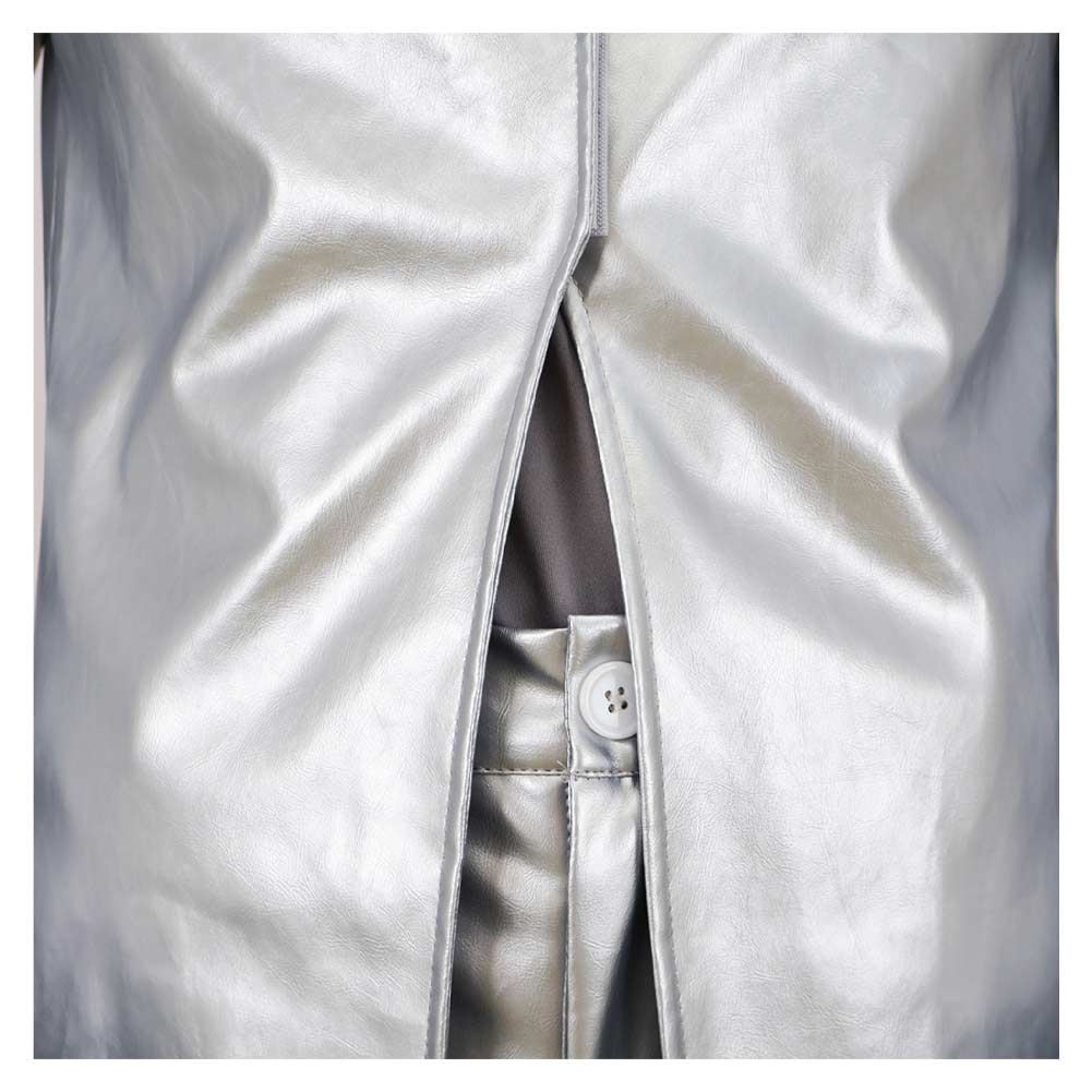 JJBA Funny Valentine Tenue Argentée Cosplay Costume