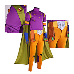 JJBA Gyro Zeppeli Tenue Violette Cosplay Costume