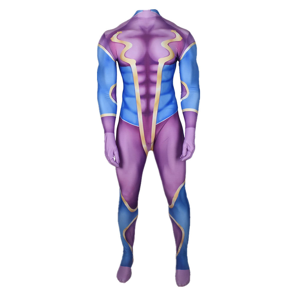 JJBA Jonathan Combinaison Violette Cosplay Costume