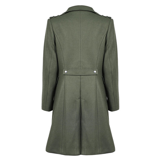 John Wick 5(2025) Rooney Manteau Vert Gris Cosplay Costume