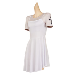 John Wick 5(2025) Rooney The Ballerina Robe Blanche Cosplay Costume