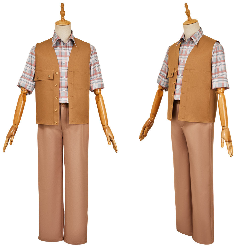Jurassic World 4(2025) Dr. Henry Loomis Tenue Jaune Cosplay Costume