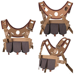 Jurassic World 4(2025) Zora Bennett Accessoires pour Sac de Poitrine Cosplay