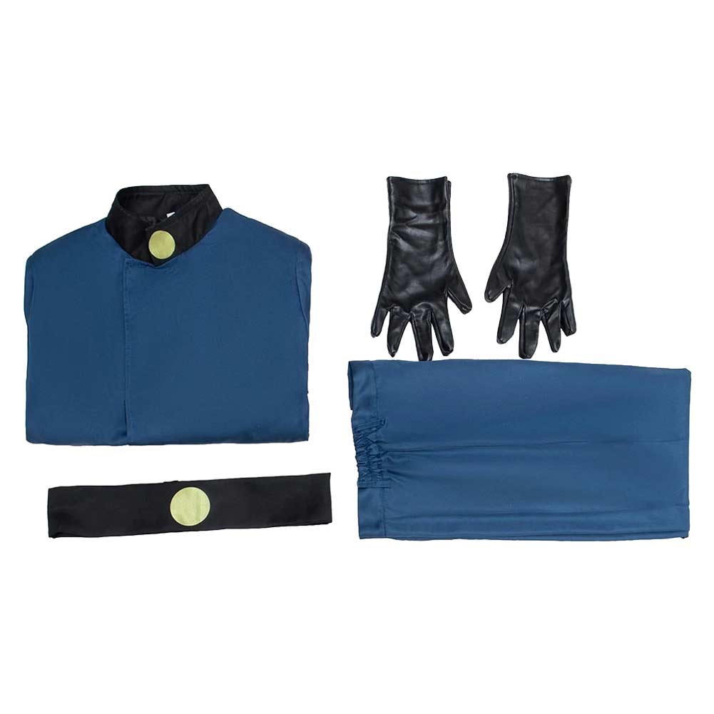Kim Possible Dr. Drakken Uniforme Bleu Cosplay Costume