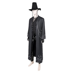KPop Demon Hunters(2025) Abby Saja Tenue Noire Cosplay Costume