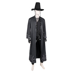 KPop Demon Hunters(2025) Abby Saja Tenue Noire Cosplay Costume