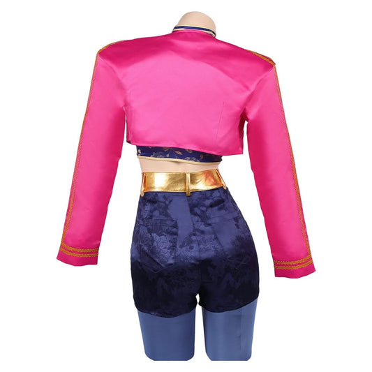 Kpop Demon Hunters(2025) Huntrix Rumi Zoey Tenue Cosplay Costume