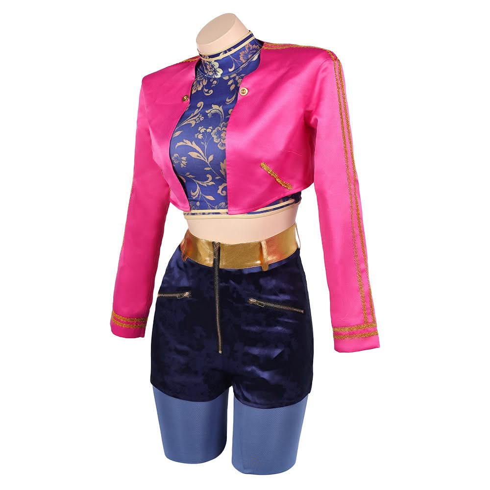 Kpop Demon Hunters(2025) Huntrix Rumi Zoey Tenue Cosplay Costume