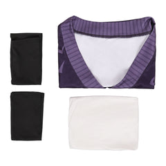Kpop Demon Hunters(2025) Mystery Saja Gilet Violet Haut Blanc Cosplay Costume