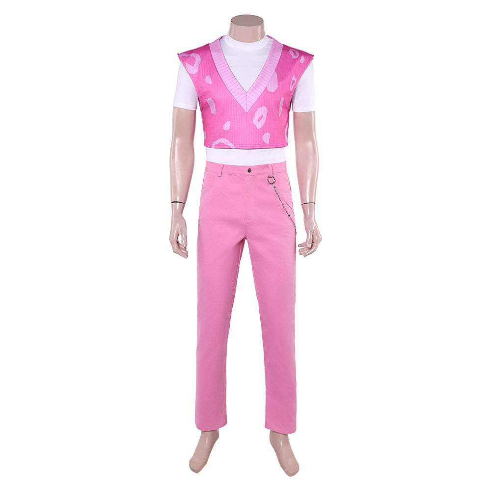 Kpop Demon Hunters(2025) Mystery Saja Tenue Rose Cosplay Costume Ver.2