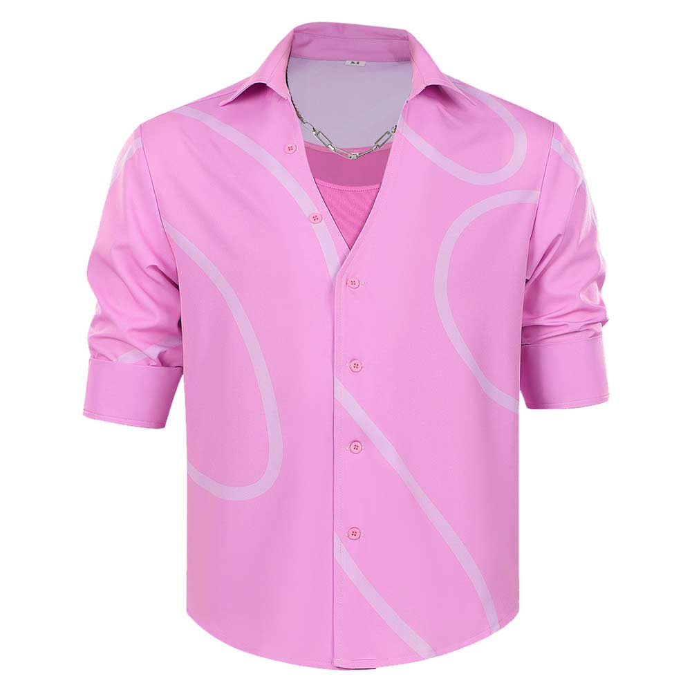 Kpop Demon Hunters(2025) Romance Chemise+Haut Rose Cosplay Costume