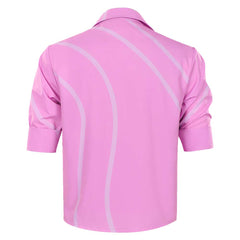 Kpop Demon Hunters(2025) Romance Chemise+Haut Rose Cosplay Costume