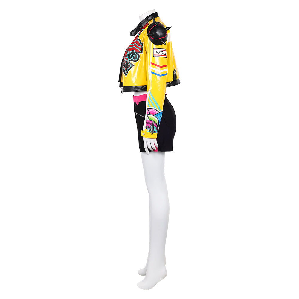 KPop Demon Hunters(2025) Rumi Tenue Jaune Cosplay Costume
