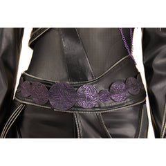 Kpop Demon Hunters(2025) Rumi Tenue Noire en Cuir Cosplay Costume