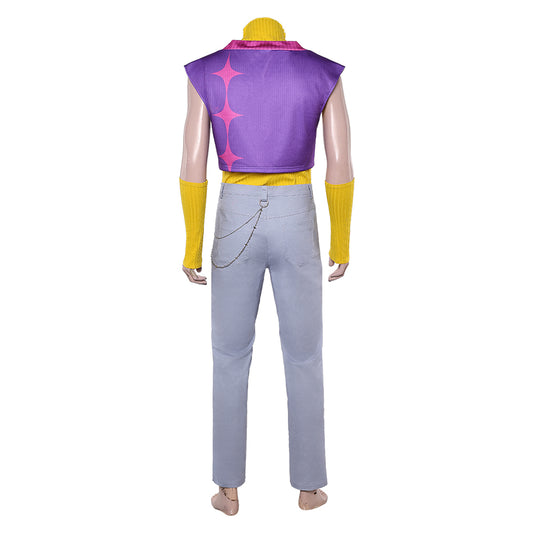 KPop Demon Hunters(2025) Saja Boys Mystery Tenue de Gilet Violet Cosplay Costume