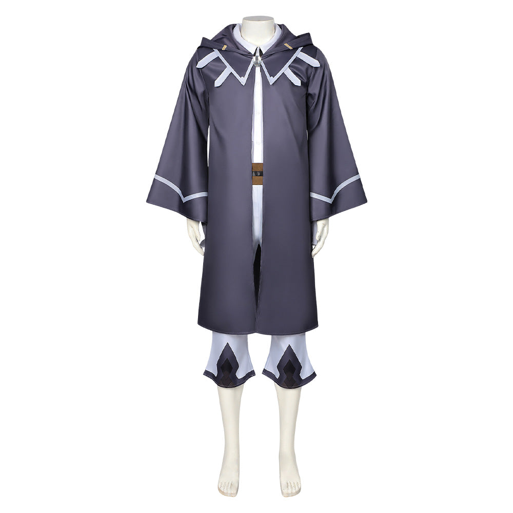 Kunon the Sorcerer Can See(2026) Kunon Gurion Tenue Grise Cosplay Costume