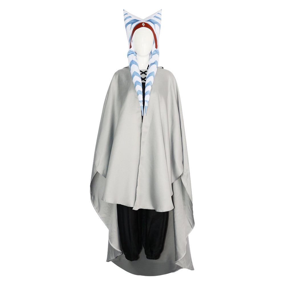 La Guerre des Étoiles AhsokaTano Tenue Grise Cosplay Costume