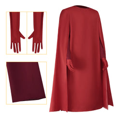 La Guerre des Étoiles Garde Royale de L'Empereur Tenue Rouge Cosplay Costume