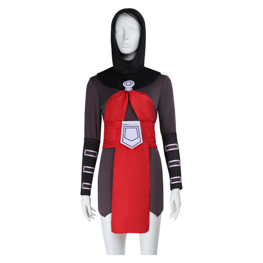 La Guerre des Étoiles Les Sœurs de La Nuit Asajj Ventress Cosplay Costume